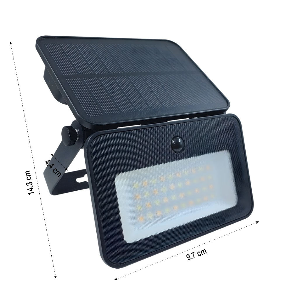 SPOT SOLAIRE DÉTECTEUR DE MOUVEMENTS 40 LED (2)