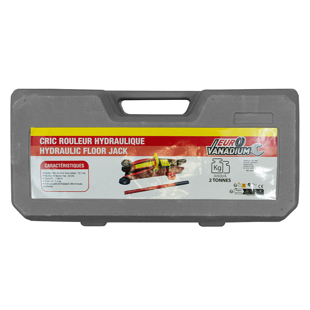 CRIC ROULEUR HYDRAULIQUE 2 TONNES (8)