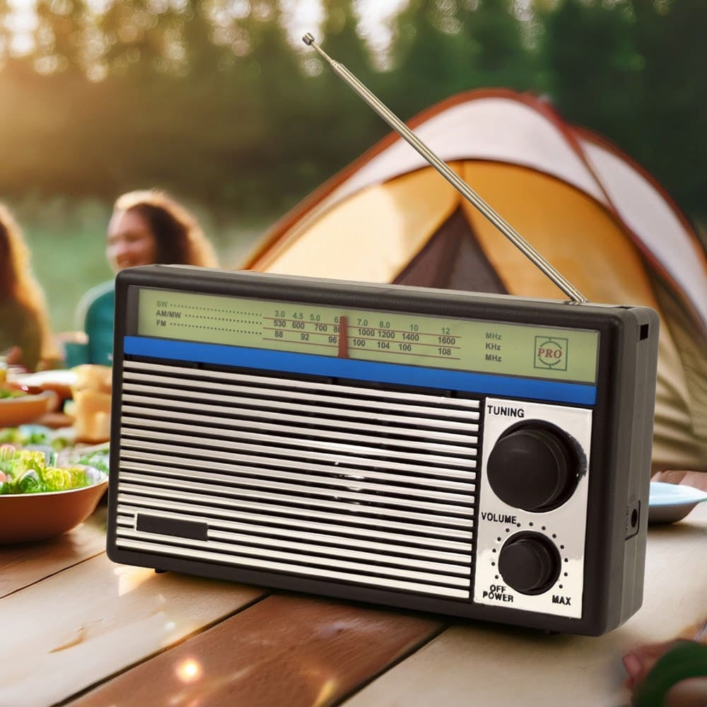 RADIO À PILES 3 BANDES AM/FM/SW