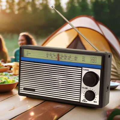 RADIO À PILES 3 BANDES AM/FM/SW