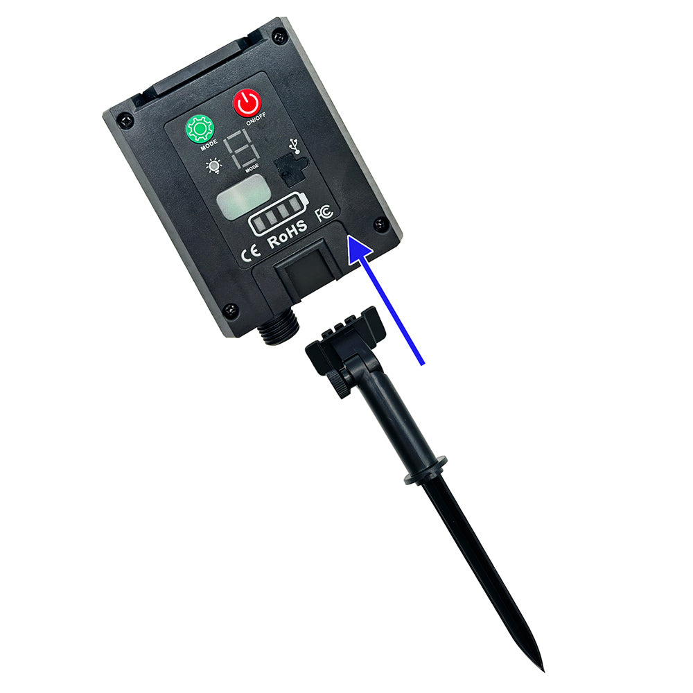 PANNEAU SOLAIRE USB AVEC TELECOMMANDE 1200 mAh (5)