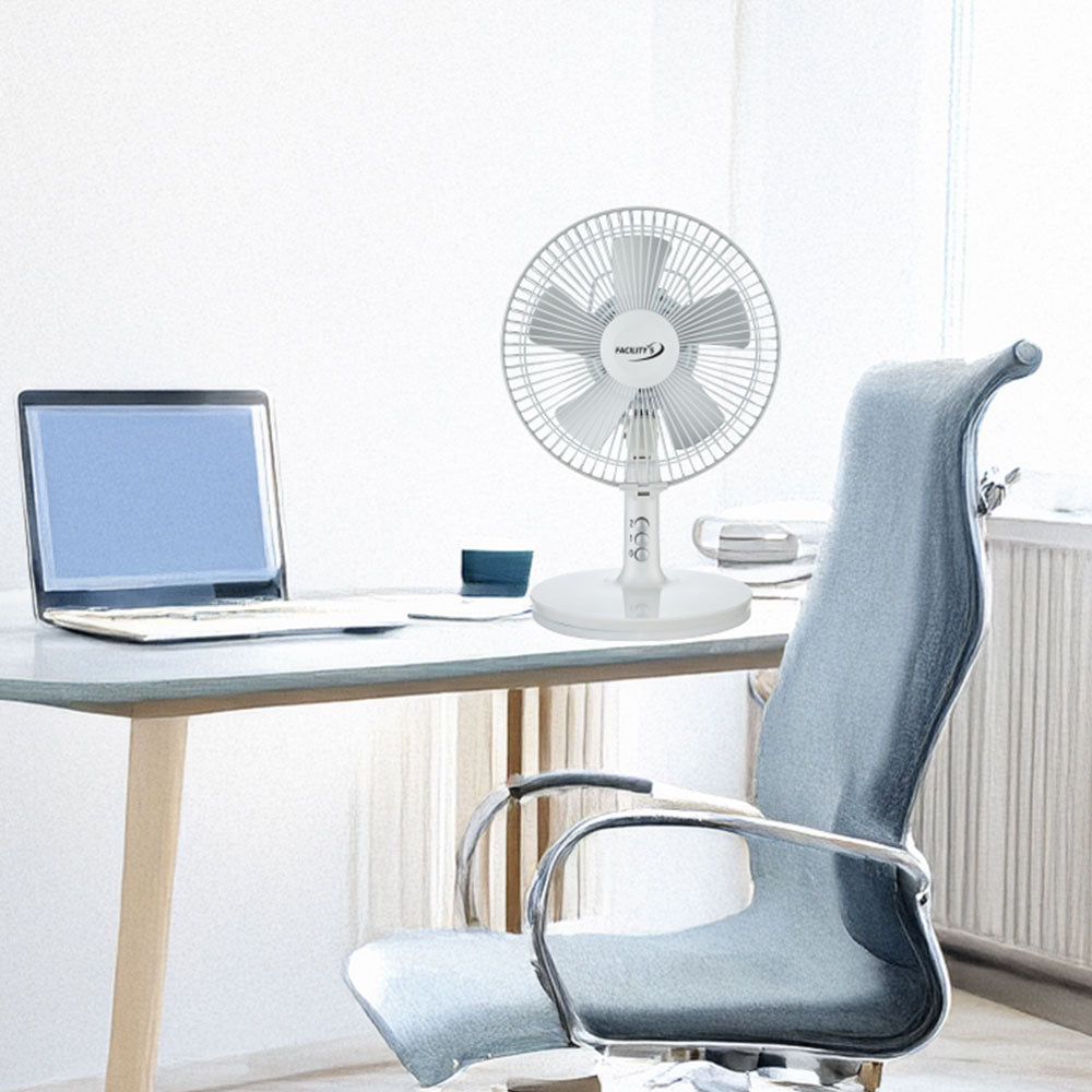 VENTILATEUR 2EN1 SOLAIRE ET ELECTRIQUE DIAM 27CM (7)