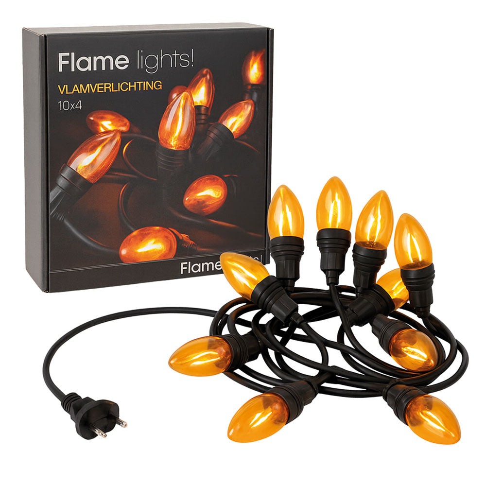GUIRLANDE ELECTRIQUE LED 10 AMPOULES FLAMME (3)
