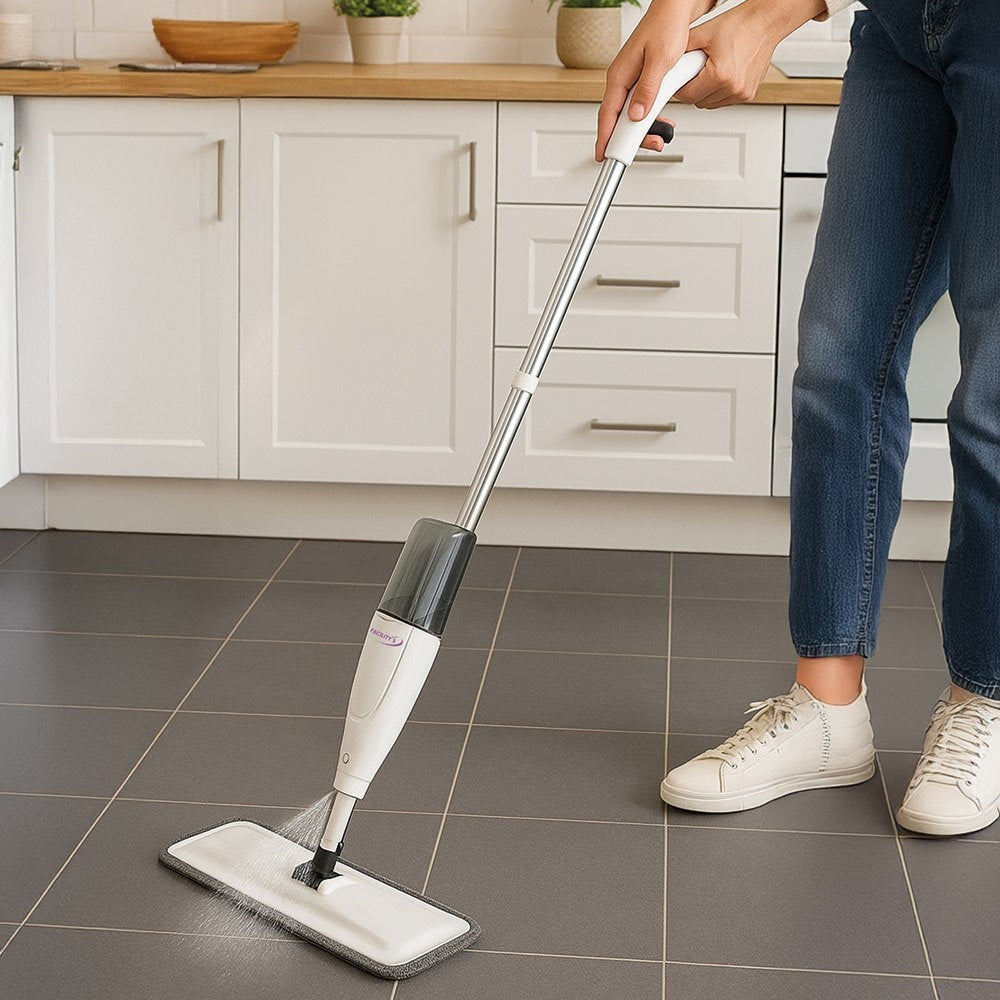 MOP DE RECHANGE BALAI SERPILLERE 39X12CM GRIS (3)