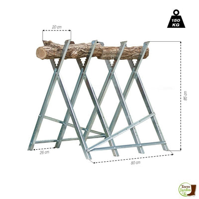 CHEVALET À BÛCHES (1)