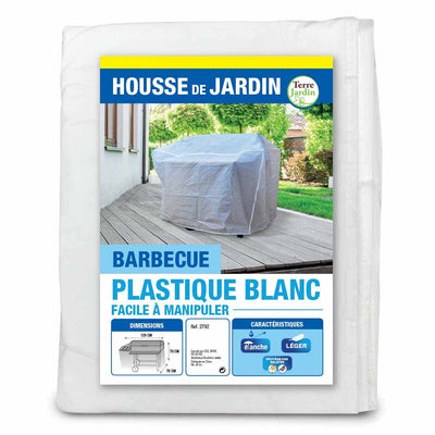 HOUSSE BARBECUE PLASTIQUE BLANC (1)