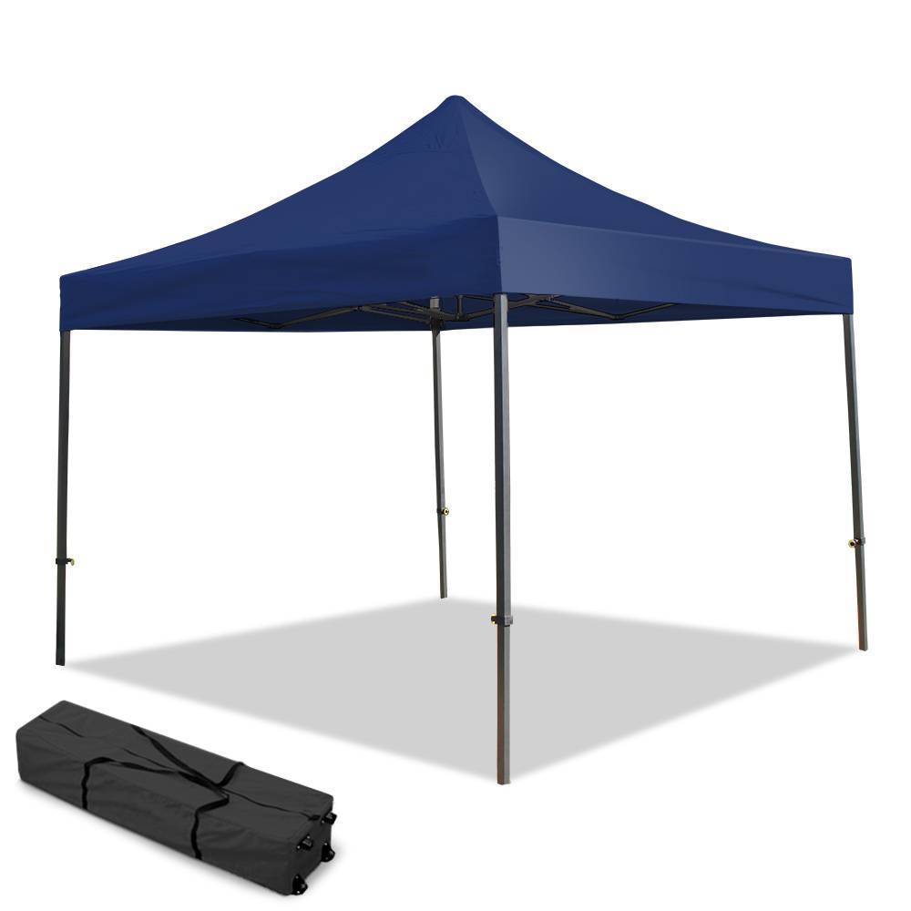 TENTE PLIANTE PRO 3 X 3 M (2) & TENTE PLIANTE PRO 3 X 3 M BLEU MARINE