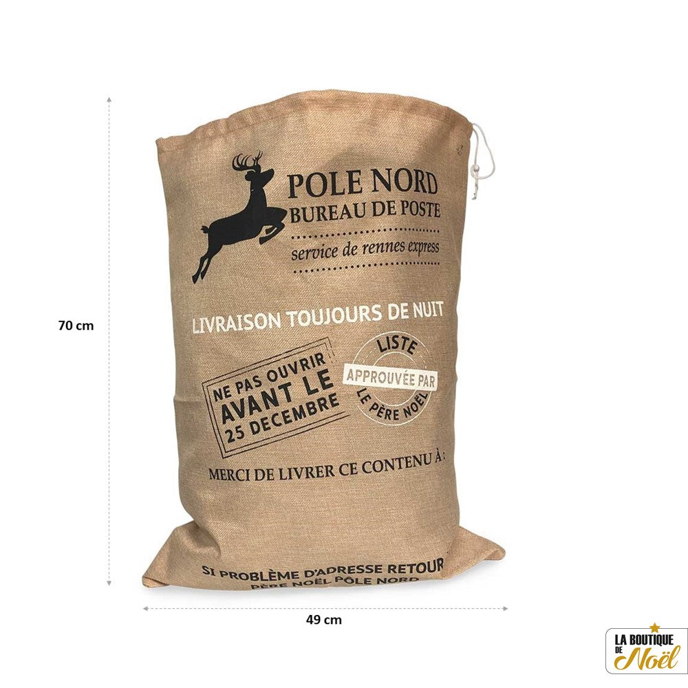 HOTTE DU PÈRE NOËL, Lot de 4 (2)