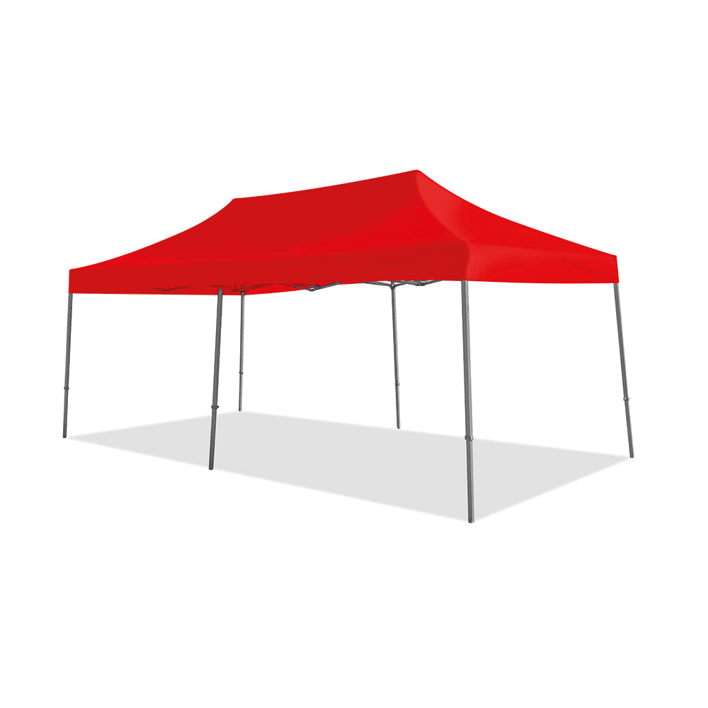 TOIT TENTE PLIANTE PRO 3 X 6 M (1) & TOIT TENTE PLIANTE PRO 3 X 3 M ROUGE