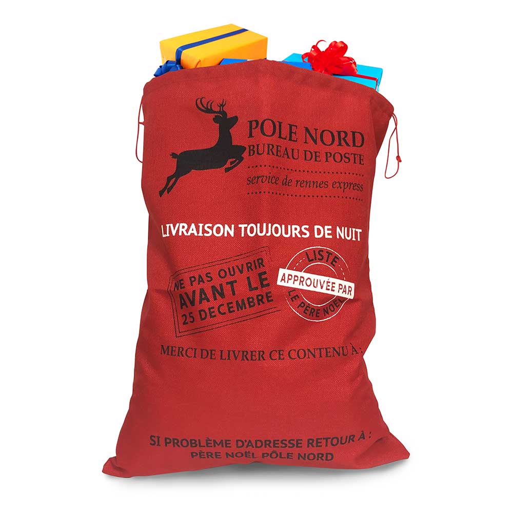 HOTTE DU PÈRE NOËL, Lot de 4 (1)