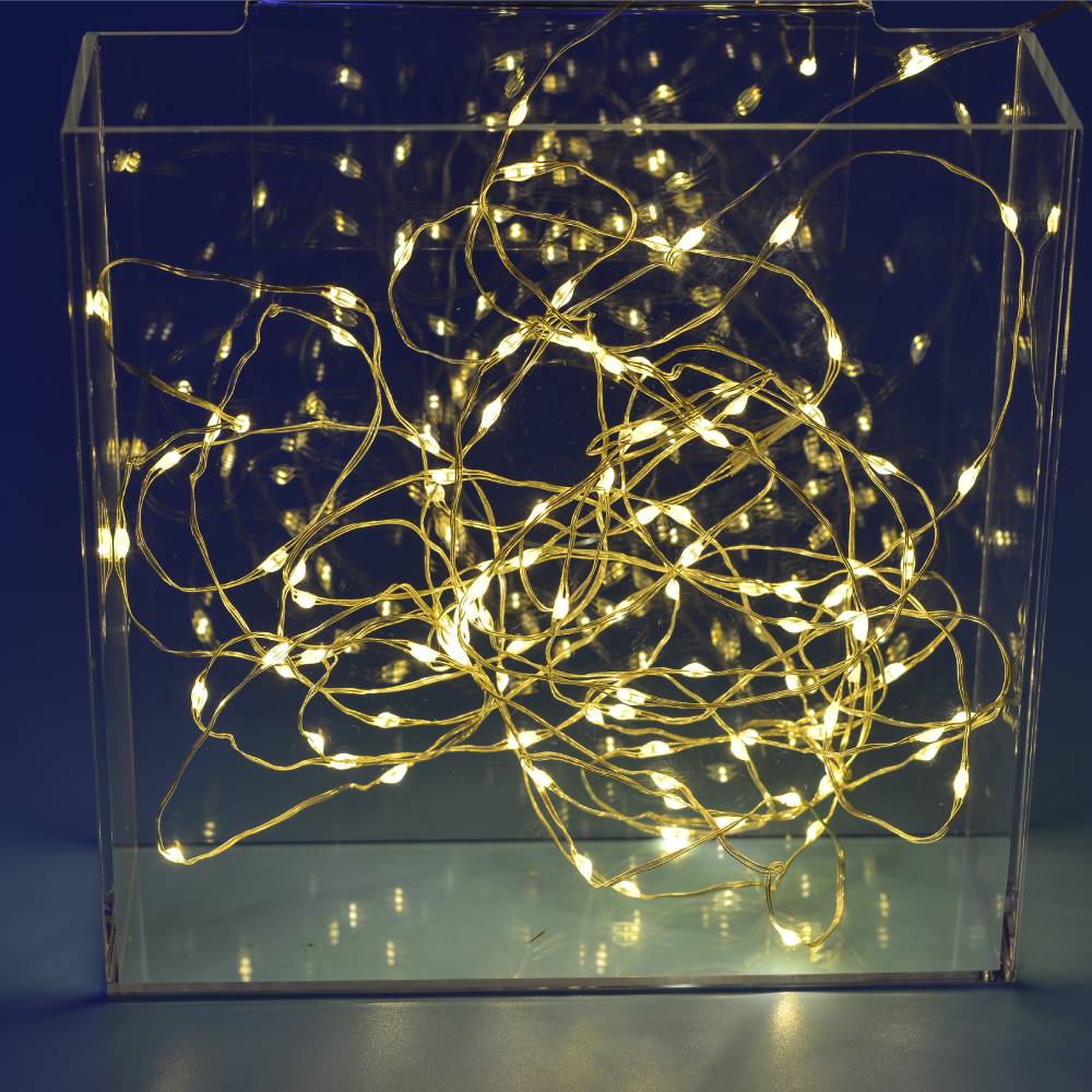 GUIRLANDE ÉLECTRIQUE CUIVRE 50 LED BI-COULEURS (2)