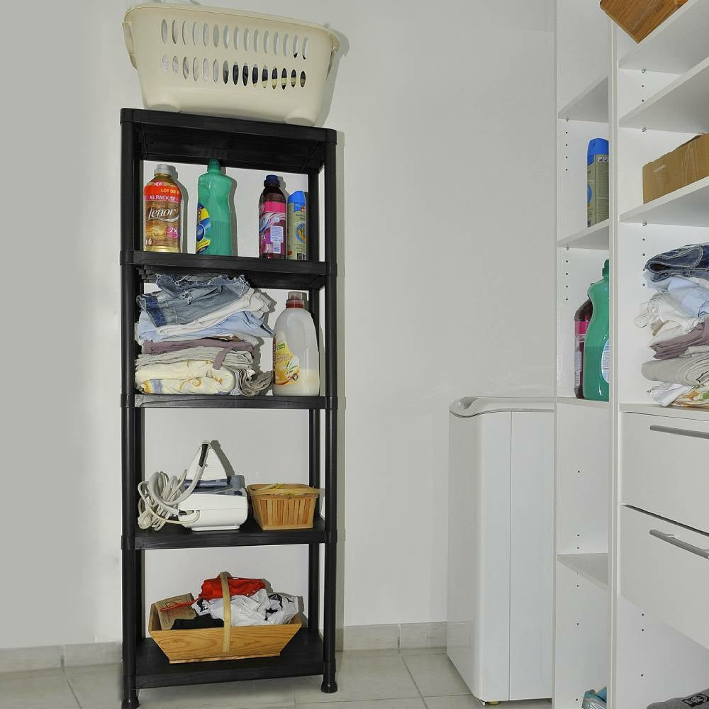ÉTAGÈRE PLASTIQUE 5 NIVEAUX (5)