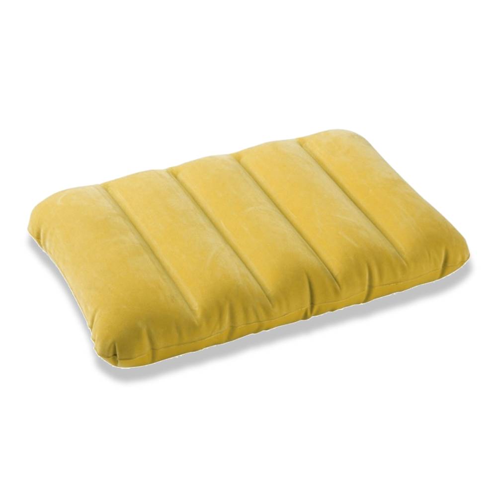 OREILLER DE CAMPING VELOURS (4) & OREILLER DE CAMPING VELOURS JAUNE