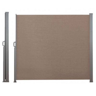PARAVENT RÉTRACTABLE 2,5X1,8 M & PARAVENT RÉTRACTABLE 2,5X1,8 M TAUPE
