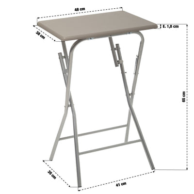 TABLE PLIANTE PETIT TAUPE (1)