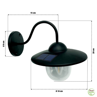 LANTERNE SOLAIRE VINTAGE AMPOULE FILAMENT (1)