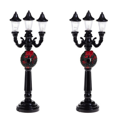 LAMPADAIRES POUR VILLAGE DE NOËL