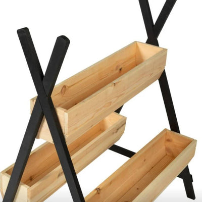 JARDINIÈRES BOIS SUSPENDUES TRIO (1)