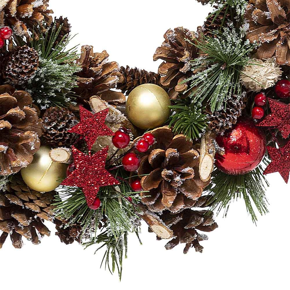 COURONNE HOUX ÉTOILE Ø 35 CM (2)