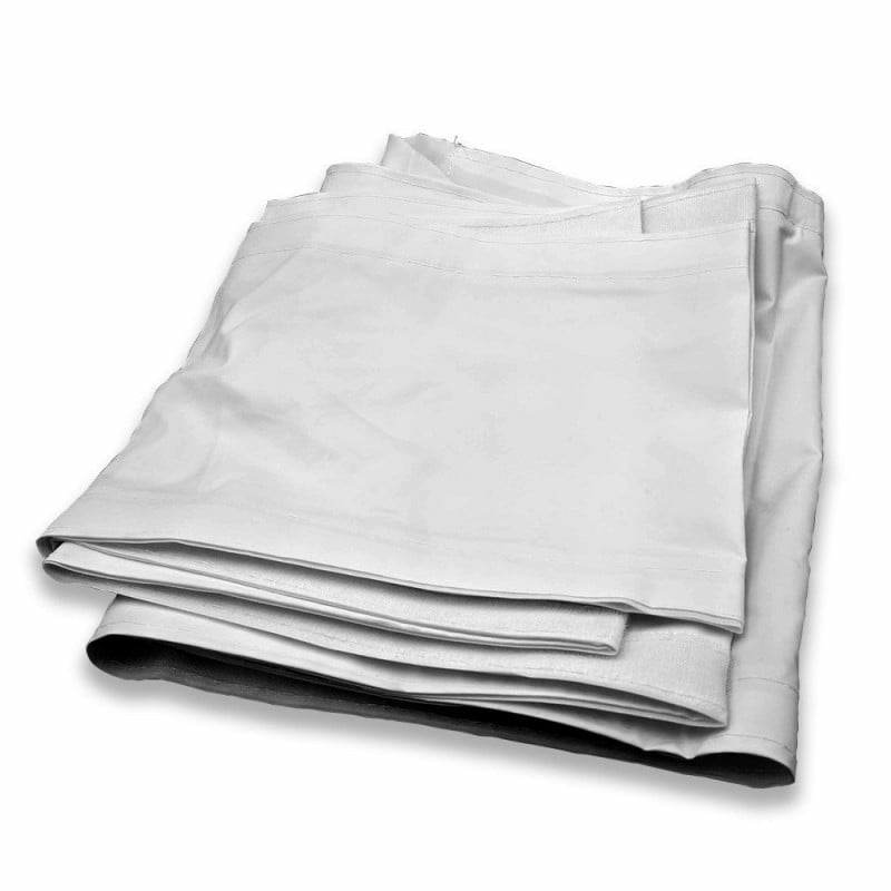 Lot de 2 tonnelles barnum professionnelles 3x3 pliantes avec 4 connecteurs et 1 gouttière (3)