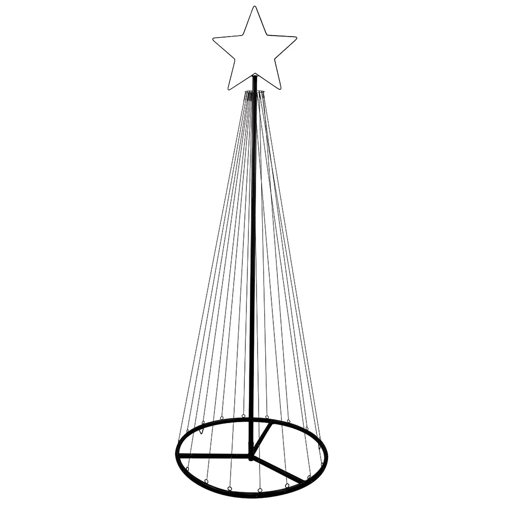 SAPIN ÉLECTRIQUE 370 LED MULTICOLORE