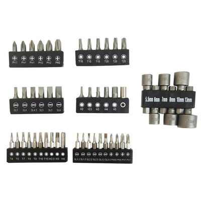 COFFRET TOURNEVIS LED PORTE-EMBOUT MAGNÉTIQUE TÉLESCOPIQUE (1)