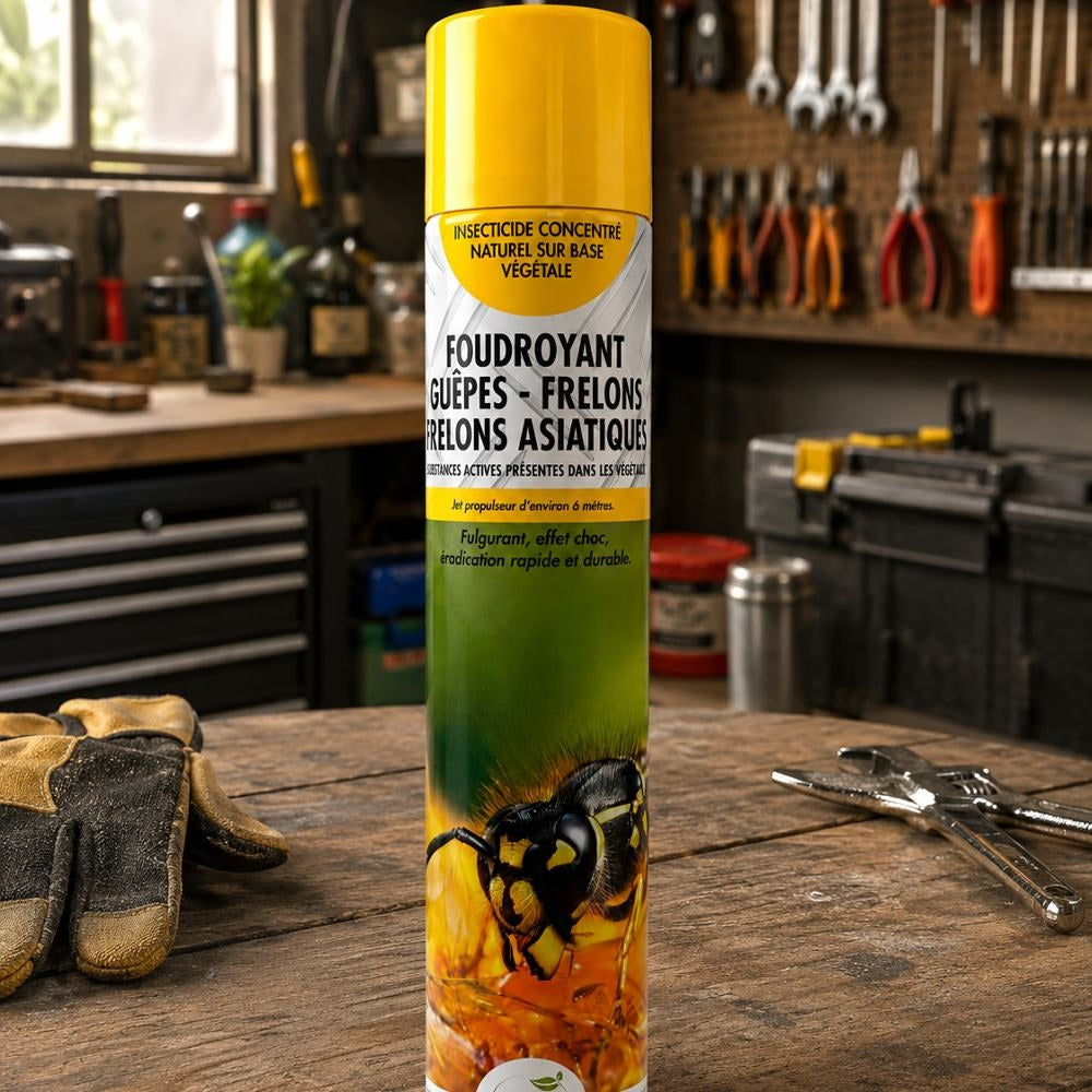 AÉROSOL FOUDROYANT GUÊPES ET FRELONS (1)