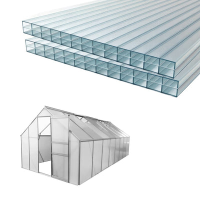 PLAQUE POLYCARBONATE 6 MM POUR SERRE ALU