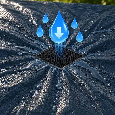 BÂCHE PISCINE RONDE 140 G/M²