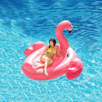 BOUÉE GÉANTE FLAMANT ROSE (1)