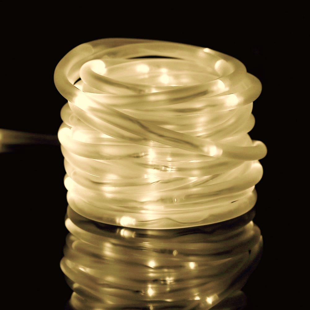CORDON LUMINEUX SOLAIRE (3) & CORDON LUMINEUX SOLAIRE 6M BLANC CHAUD