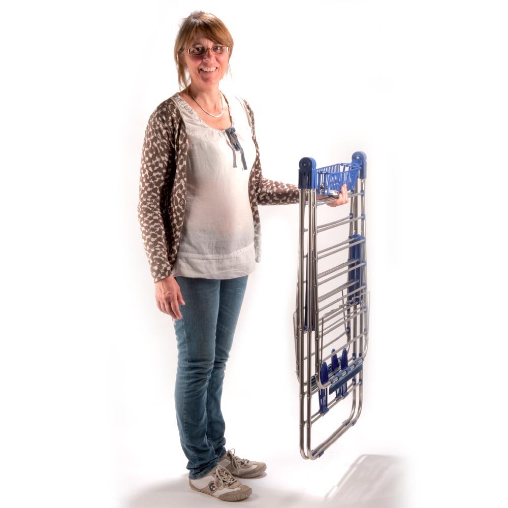 SÉCHOIR À LINGE PLIABLE (5)