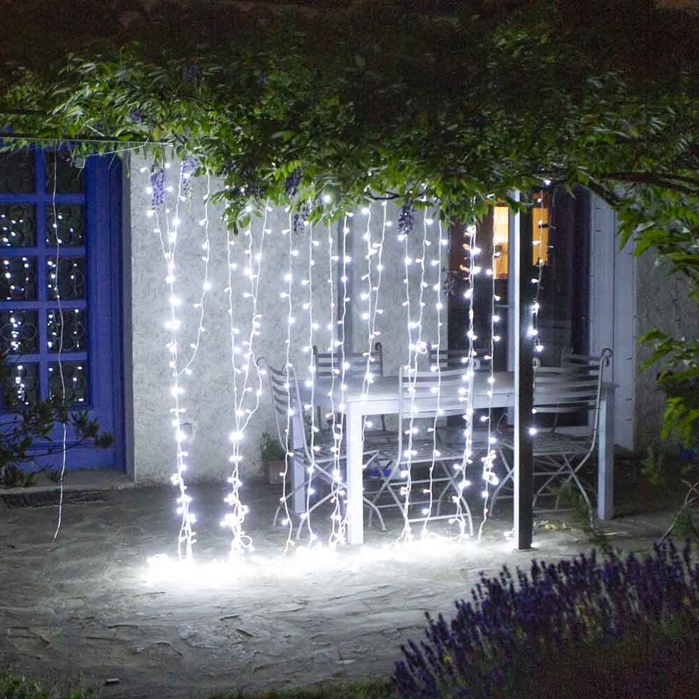 RIDEAU LUMINEUX ÉLECTRIQUE