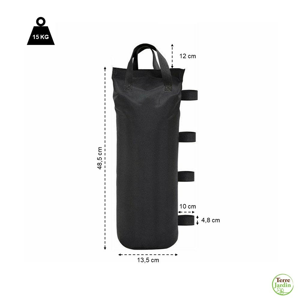 SACS DE LESTAGE POUR TONNELLE 15KG X4 (2)