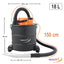 ASPIRATEUR À CENDRES CHAUDES 1200 W 18L (7)