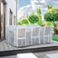 HOUSSE DE TABLE RECTANGLE BLANCHE (3)
