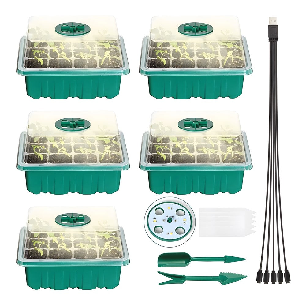 KIT DE GERMINATION AVEC LED DE CROISSANCE