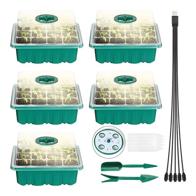 KIT DE GERMINATION AVEC LED DE CROISSANCE