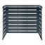 CACHE CLIMATISEUR EXTÉRIEUR MÉTAL GRIS 95x50x80 CM (2)