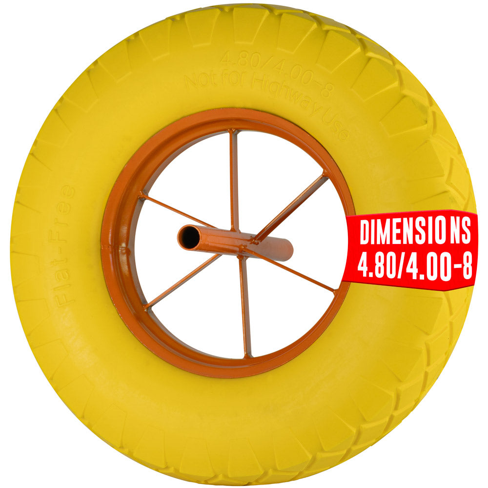 ROUE DE BROUETTE INCREVABLE Ø 390 MM
