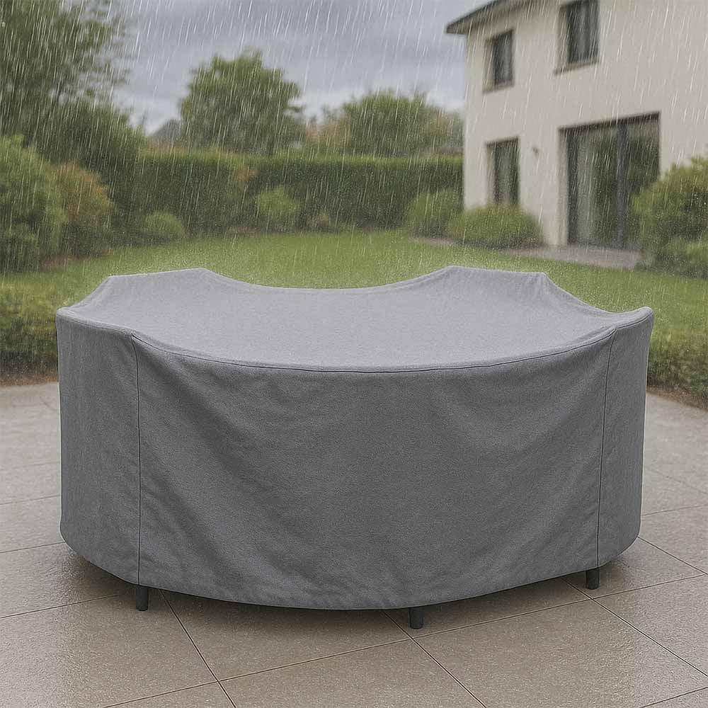 HOUSSE POLYESTER 600D ENDUIT PVC TABLE RONDE Diam184xH120 CM (5)