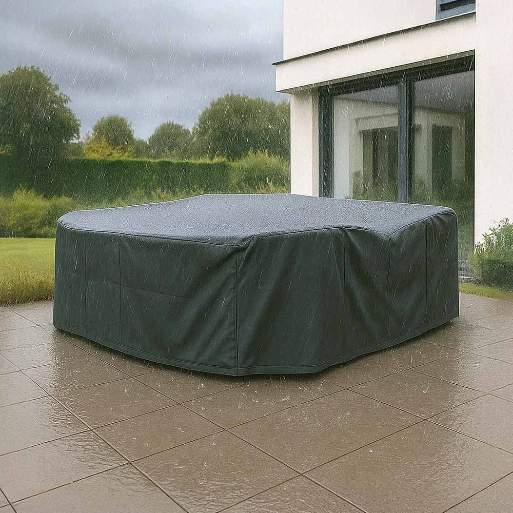 HOUSSE POLYESTER 600D ENDUIT PVC SALON DE JARDIN L350xl230xH90 CM (2)