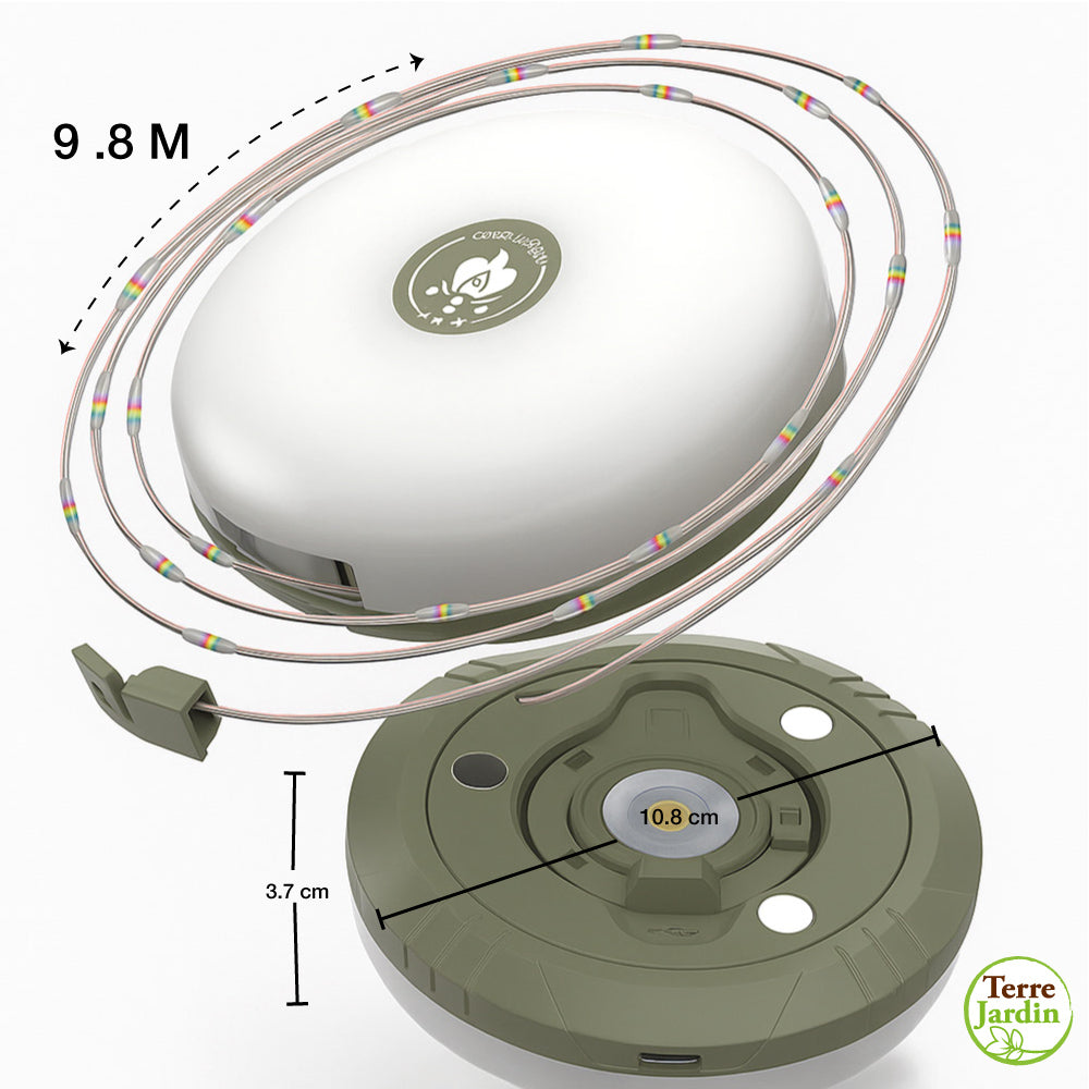LAMPE DE CAMPING 36 LED RECHARGEABLE AVEC GUIRLANDE 98 LED (2)