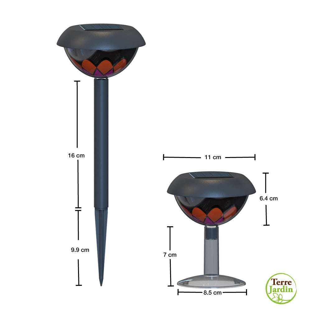 LAMPE SOLAIRE  LED MANDALA (2)