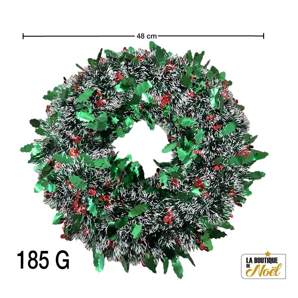 COURONNE DE L'AVENT GUIRLANDE 48CM (3)
