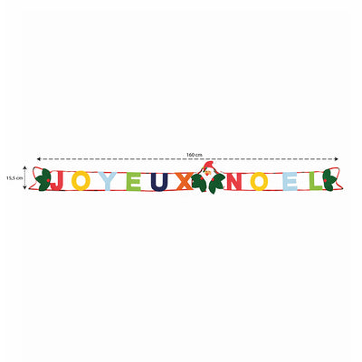 BANDEROLE JOYEUX NOEL FEUTRINE 160 CM (1)