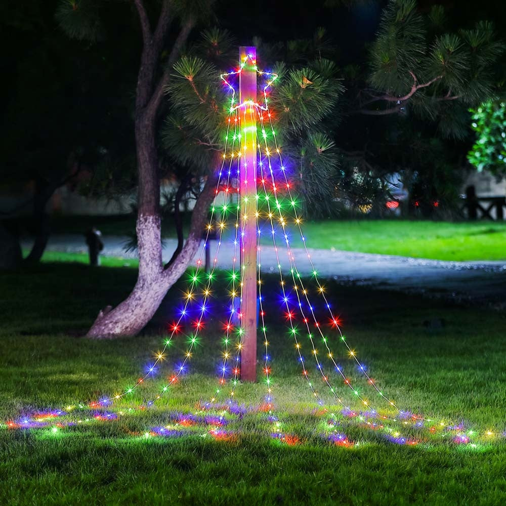 ETOILE FILANTE ELECTRIQUE CASCADE MULTICOLORE (1)