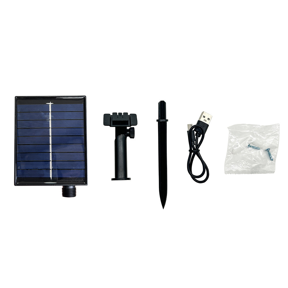PANNEAU SOLAIRE USB AVEC TELECOMMANDE 1200 mAh (1)