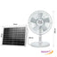 VENTILATEUR 2EN1 SOLAIRE ET ELECTRIQUE DIAM 27CM (1)