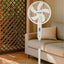 VENTILATEUR SUR PIED 2EN1 SOLAIRE ET ELECTRIQUE DIAM 41CM (4)